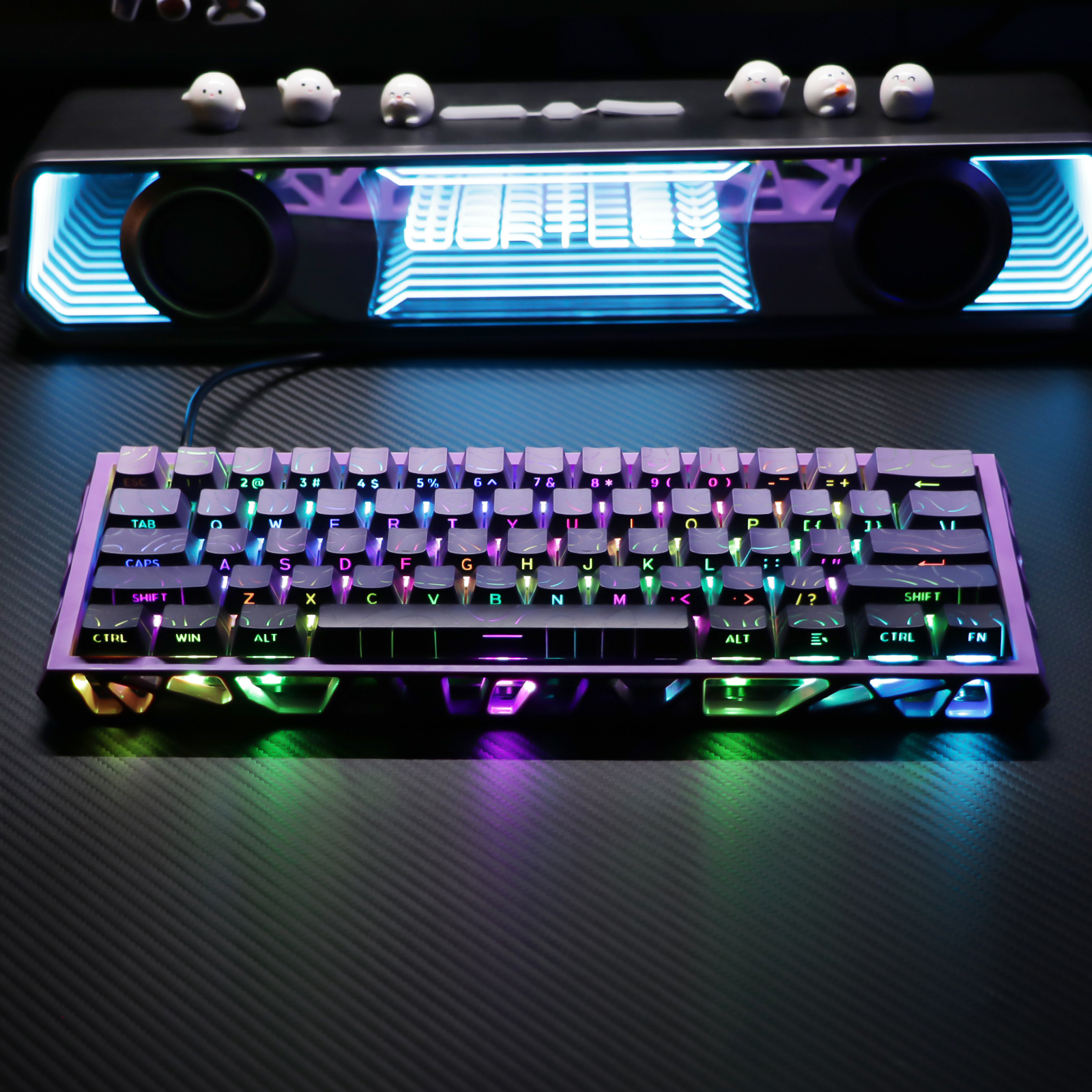 NC61 Magnetic Shaft Single-Mode Mechanical Keyboard photo 5