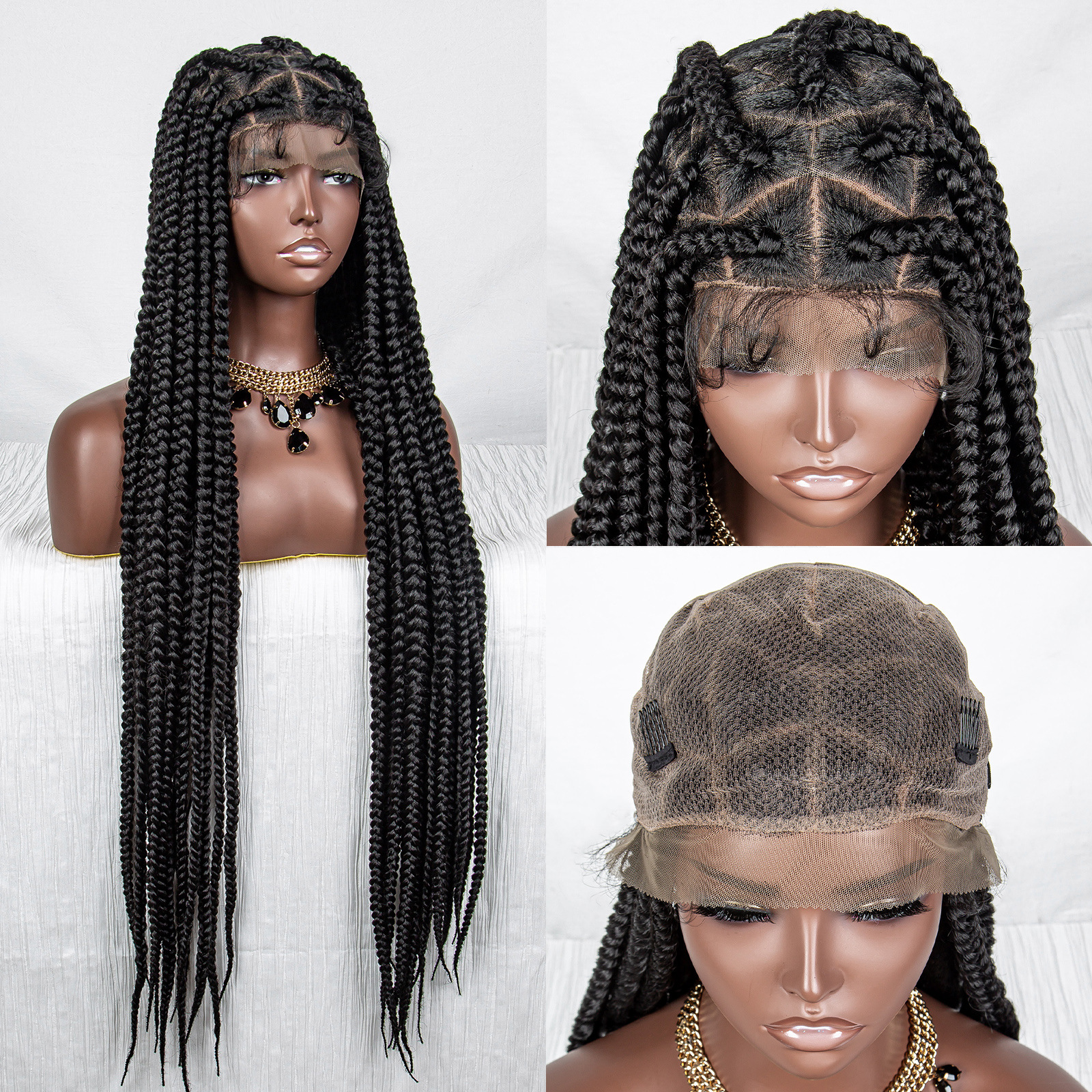 Full Lace Braid Headgear All Hand Weaving photo 5