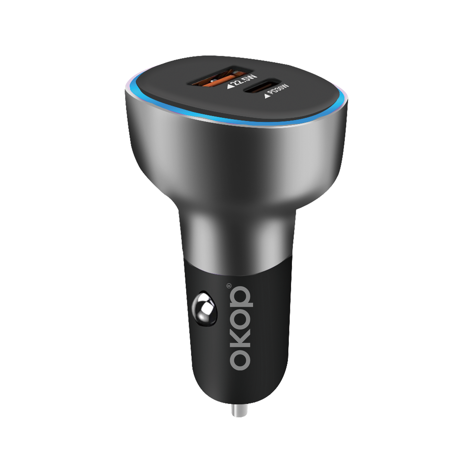 KP-C100 Wholesale Super-Fast Car Chargers MP3 Players Multi-Port USB Type-C In Stock photo 7