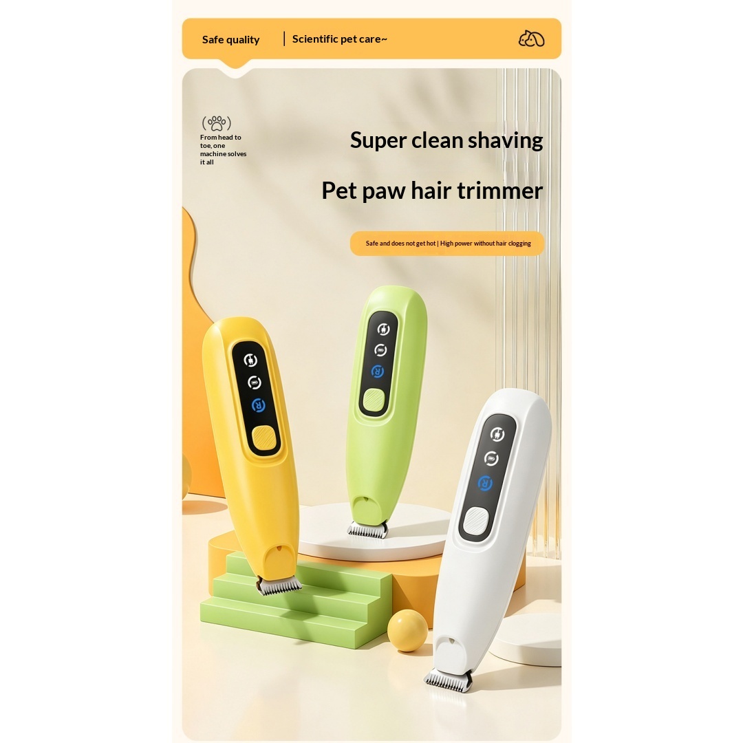 Rechargeable Pet Clipper With LED Light photo 5