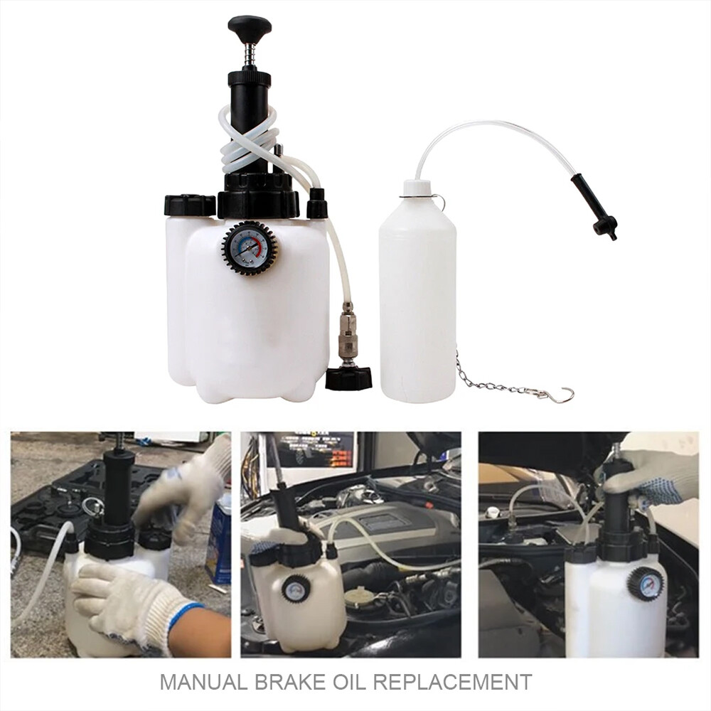3L-1L Brake Bleeder Clutch System Manual Pressure Tool Kit With E20 Adapter photo 7