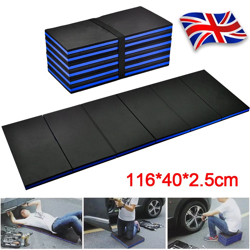 3in1 Mechanics Mat Large Garage Kneeling Laying Foam Work Mat Folding 25mm Thick photo 4