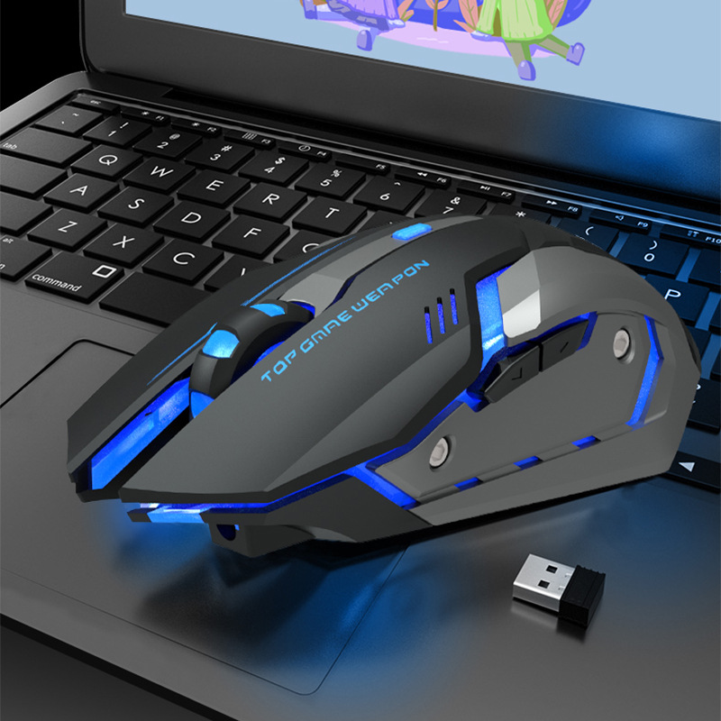 Wireless Charging Silent Gaming Mouse Machinery photo 1