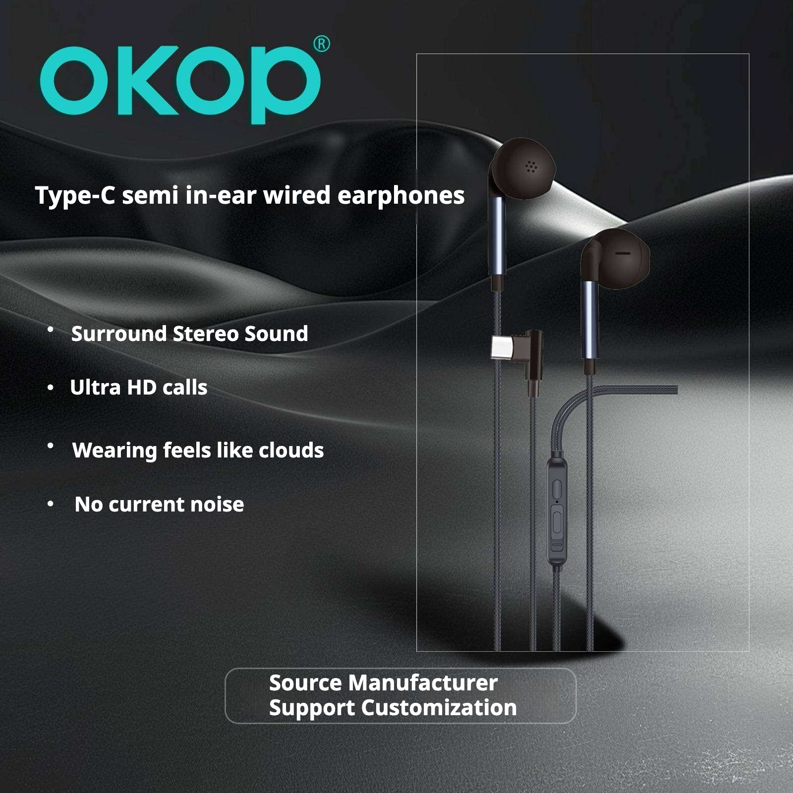 KP-242 Best-selling Wired Earphones High Volume High Sound Quality Semi-in-ear Design Low Latency For Music And Gaming In Stock photo 2
