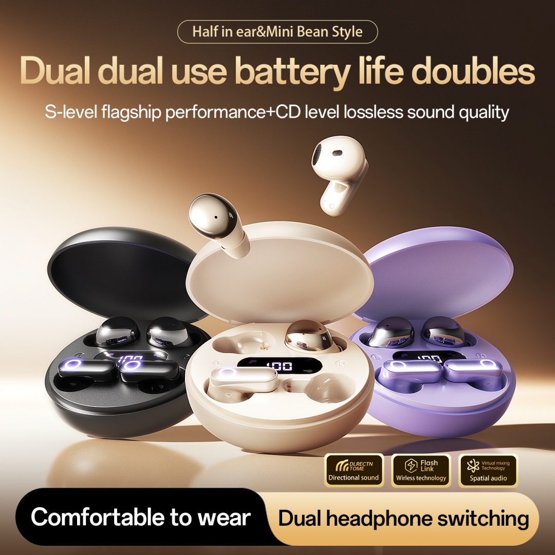 2026 New M166 Four-in-One Sleep Headphones Long-Lasting High-Quality Low-Latency Wireless Bluetooth Headphones photo 1