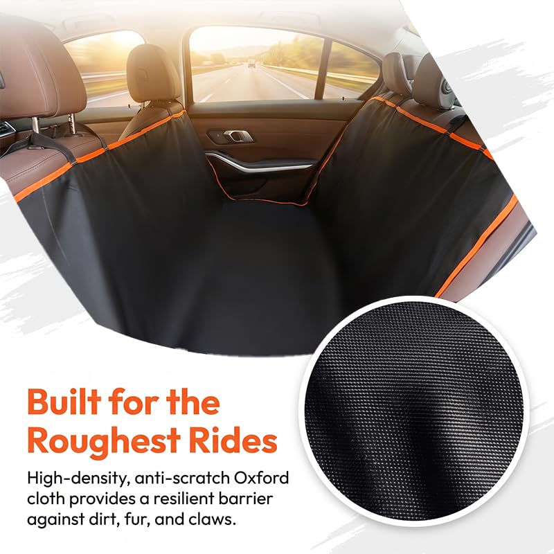 Dog Car Seat Cover, Waterproof Scratch Proof Protector For Back Seat photo 7