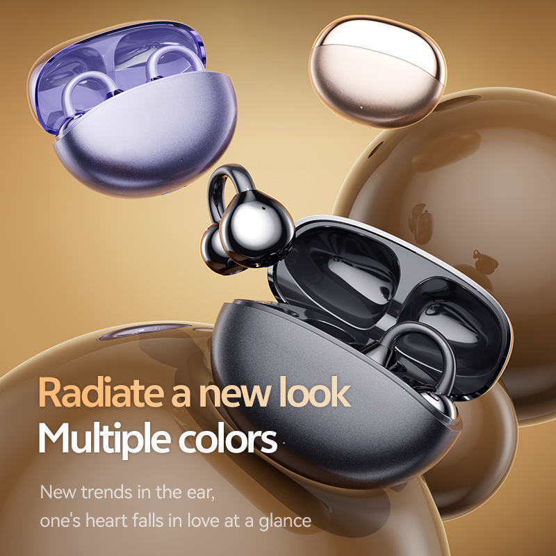 Cross Border Explosion M127 Long Range Hanging Earphone Private Model High Color Value Low Latency Wireless Bluetooth Headphones Wholesale photo 2