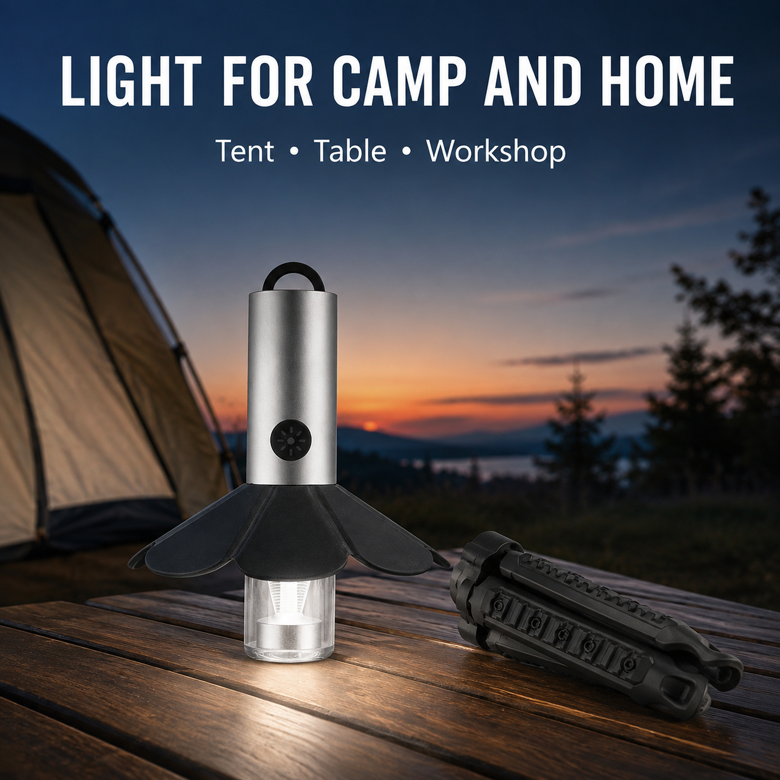 D45 Portable Flashlight Type C For Emergency Outdoor Work Factory Supply 1x 18650 Battery LED photo 2