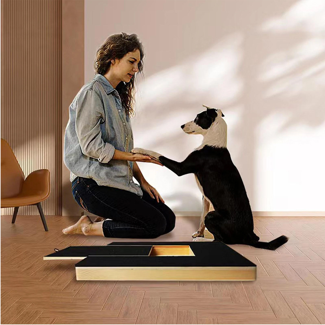 NEW File Double Sided Mat Scratch Board Pets Nail Care Grind Nails Dog Scratch Pad UK photo 5