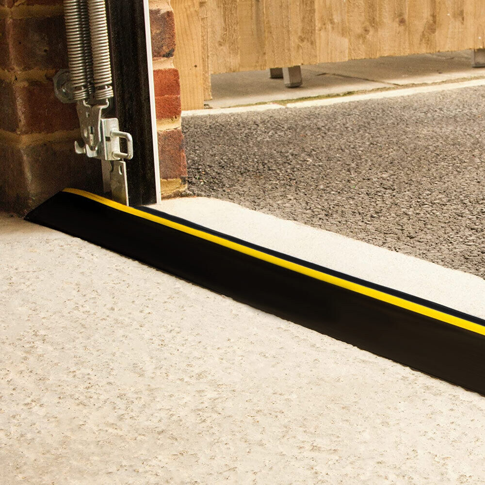 9-16ft Garage Door Floor Threshold Weather Heavy Duty Rubber Draught Excluder photo 8