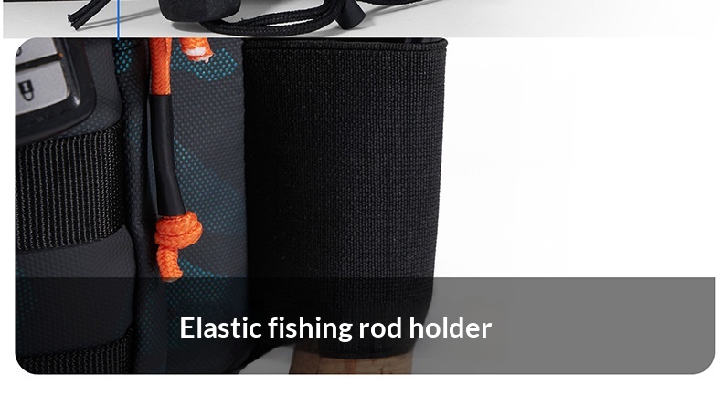 Outdoor Lure Bag New Multi-Functional Single & Double Shoulder Fishing Equipment Backpack Camouflage Lightweight Handheld Fishing Gear Storage Bag - Green photo 4