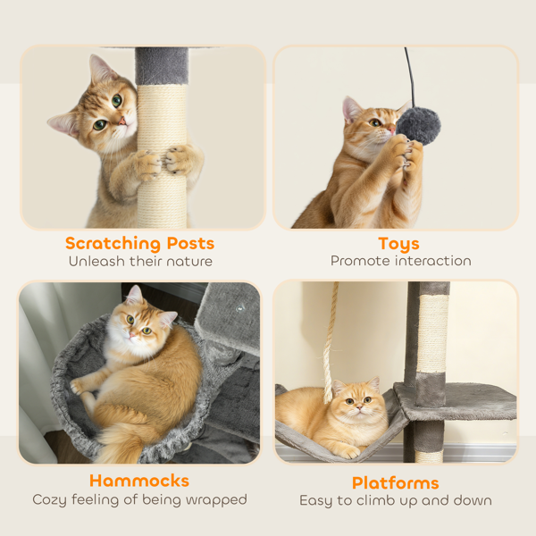 Multi-Level Cat Tower photo 2