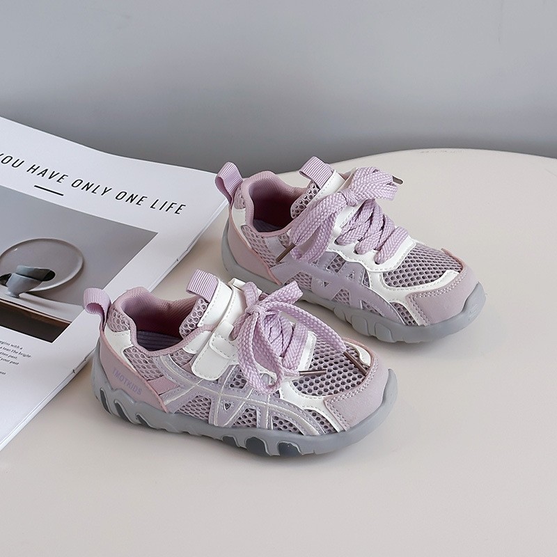 2026 Spring New Girls Skate Sneakers, Kids German Trainers, Soft Sole Versatile Single Mesh Shoes For Big Kids photo 4