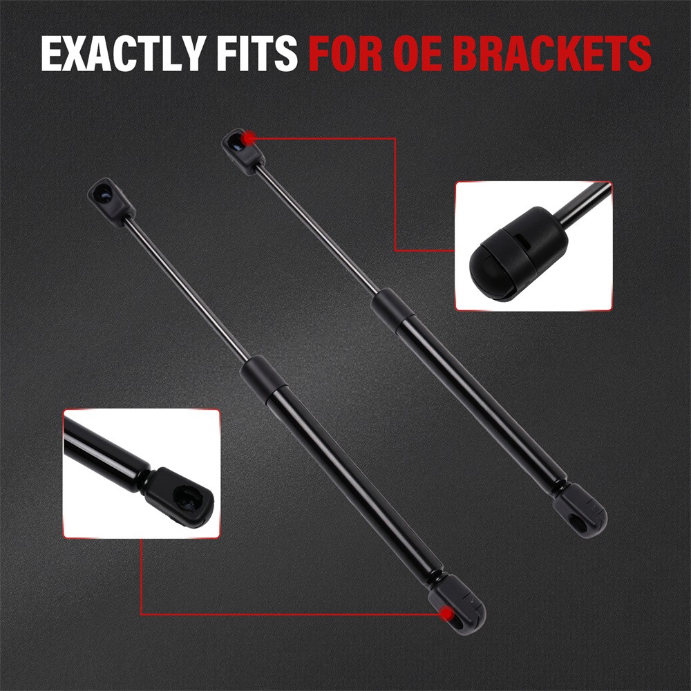 2x C16-03795 12 Inch 24 Lbs Gas Shocks Struts For Truck Window Leer Camper Shell photo 1