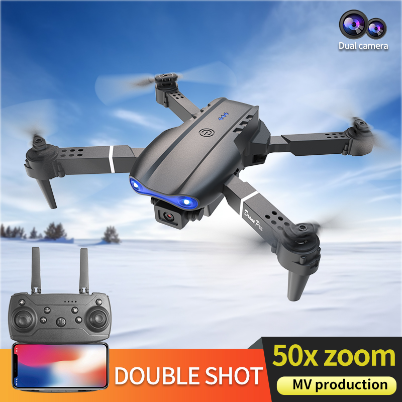 E99Pro - Dual Camera - Dual Electric Drone--biack photo 2