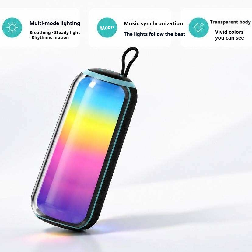 KP-871 Best-selling Wireless Bluetooth Speaker Portable Handle RGB Lighting Long Battery Life High Sound Quality Factory Stock Available photo 6