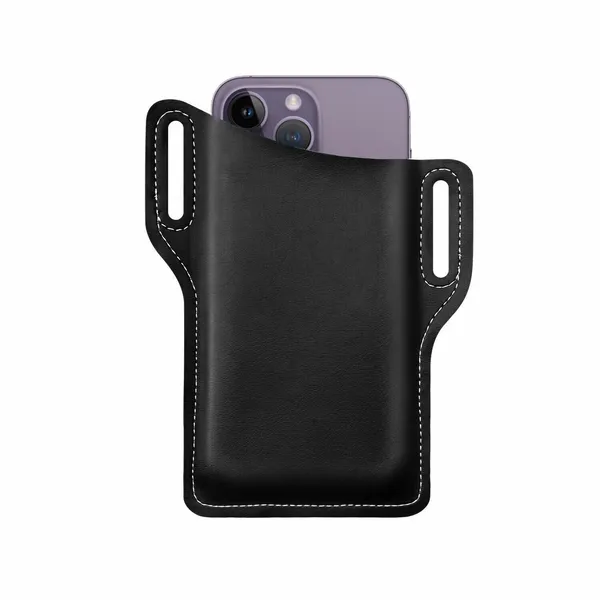 Men Cell Phone Belt Pack Bag Loop Waist Holster Pouch Case Leather Wallet Cover photo 7