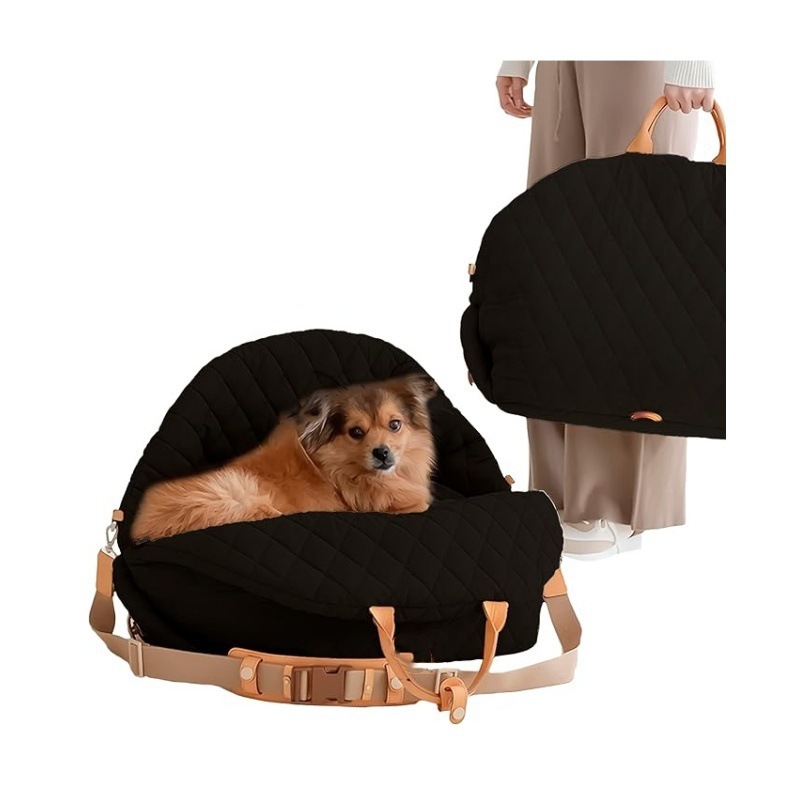 3-in-1 Cotton Multipurpose Pet Carrier & Car Seat. photo 2