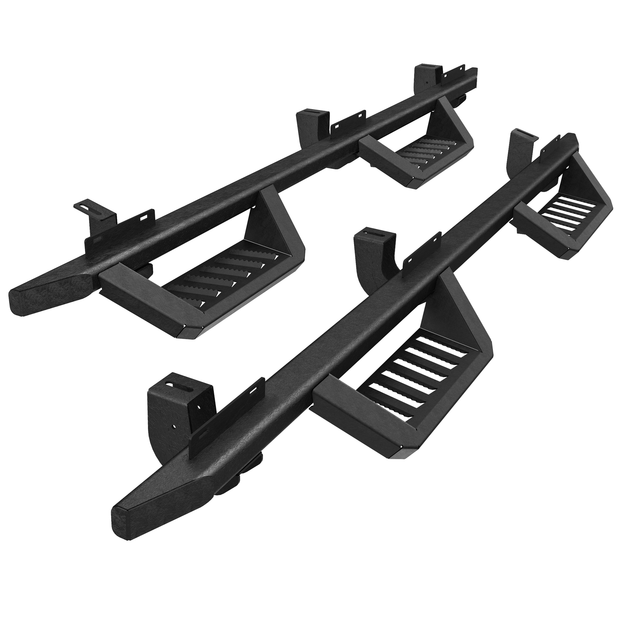 Bars Running Boards Compatible With Wrangler JK 4 Doors photo 1