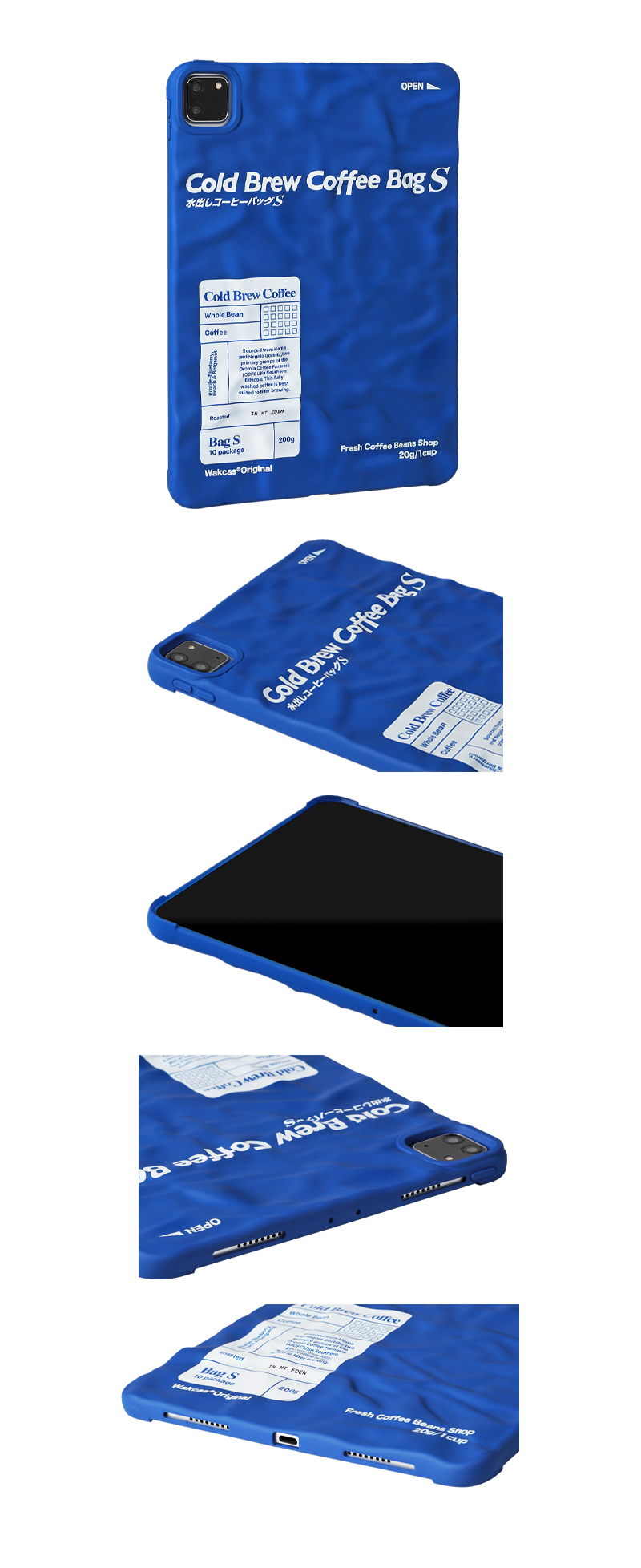 Flat Soft Small Blue Protective Shell photo 2