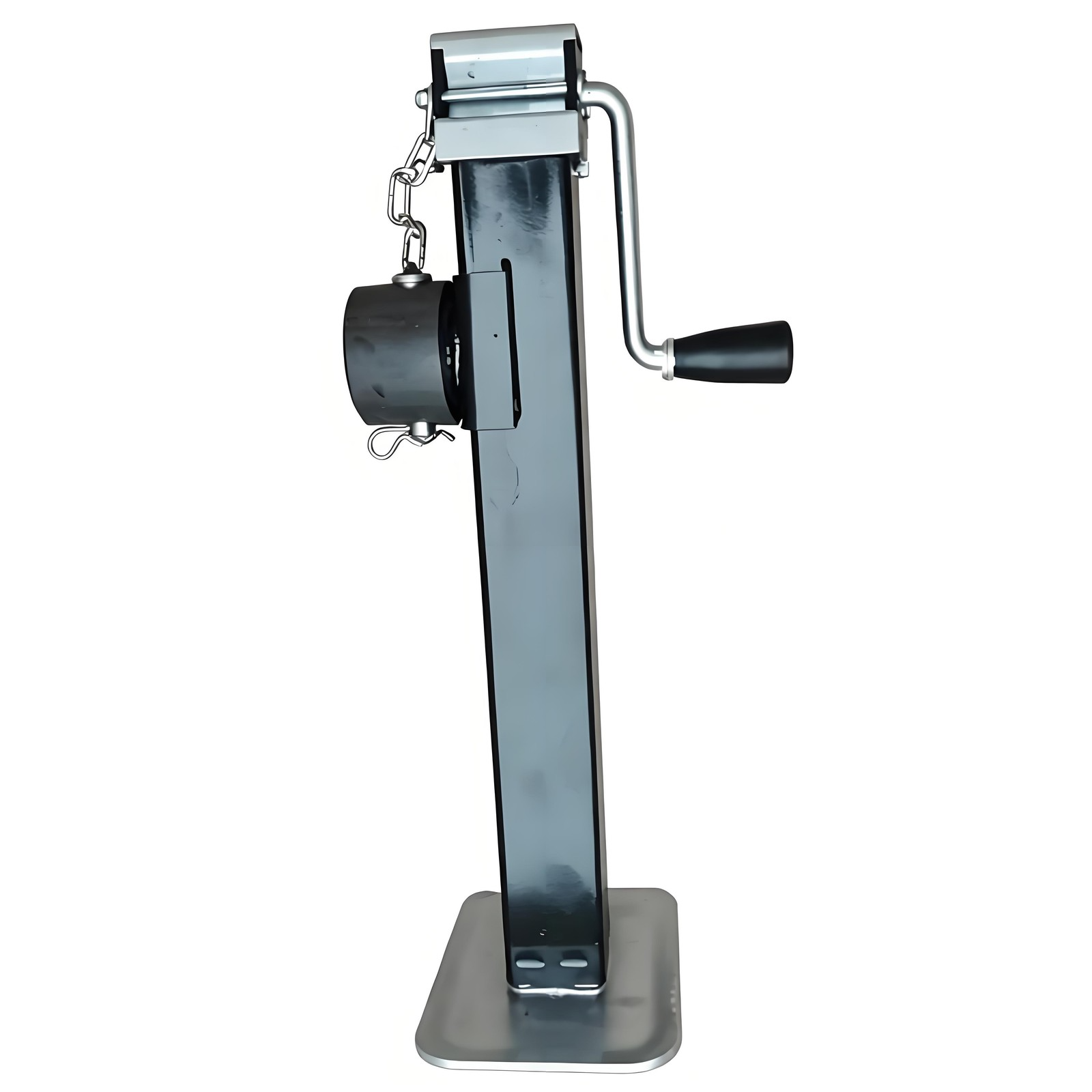 2Pcs Side Winder Trailer Jack In Black 2 Ton Heavy Duty Telescopic Prop Stand photo 2