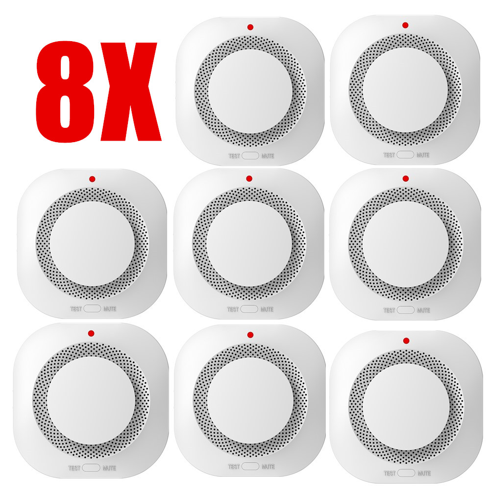 Photoelectric Wireless Smoke Detector Fire Alarm Detector Smart Smoke Alarm photo 6