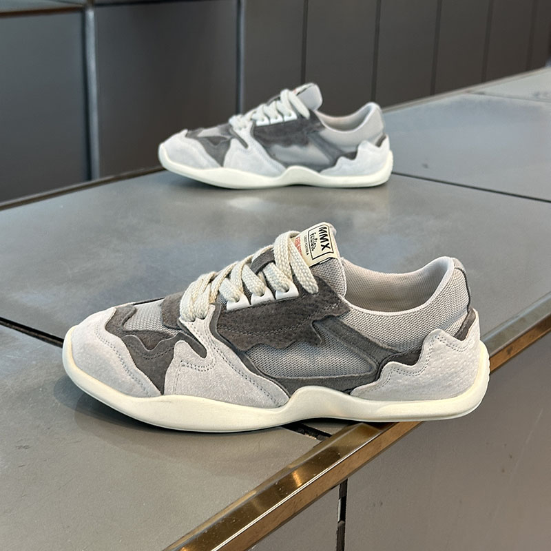 2026 Summer New Men's Cortez Style Shoes, Breathable Mesh, Trendy Fashionable Versatile Color Block Casual Skate Shoes photo 4