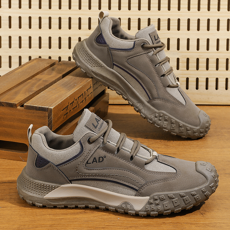 2026 New Men's Safety Work Shoes, Comfortable Versatile Mesh Casual Sneakers, Anti-slip Wear-resistant Working Footwear photo 3