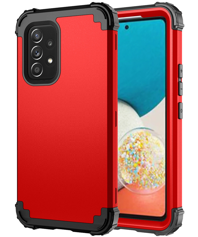 Silicone PC Three-in-one All-inclusive Drop-resistant Phone Case photo 3