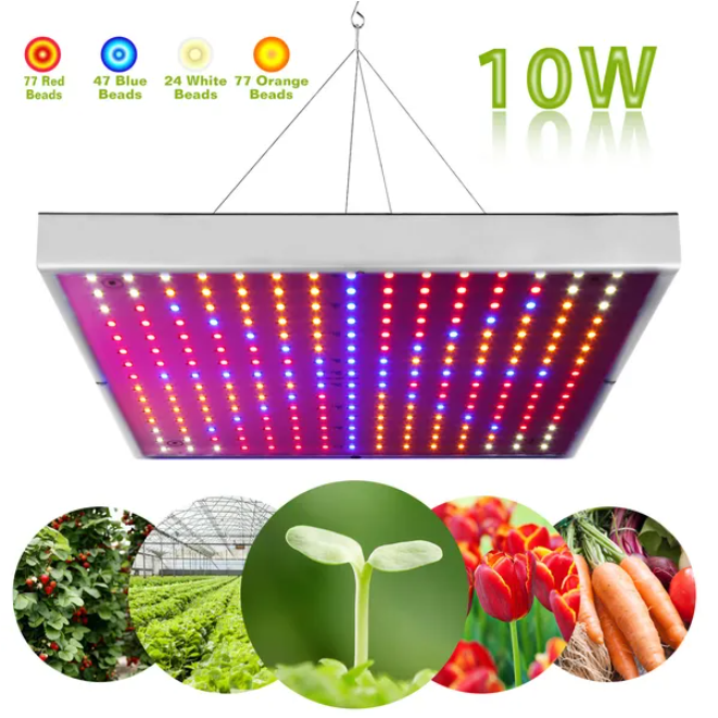 Full Spectrum Suspended 225 LED Plant Growth Light photo 1