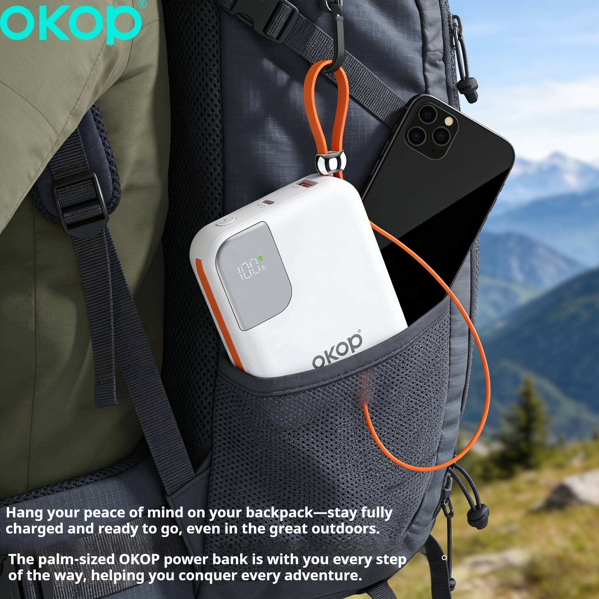 KP-716 Best-selling Power Bank 10,000mAh Fast Charging High Capacity Compact  Portable Digital Battery Display Factory Direct Stock photo 3