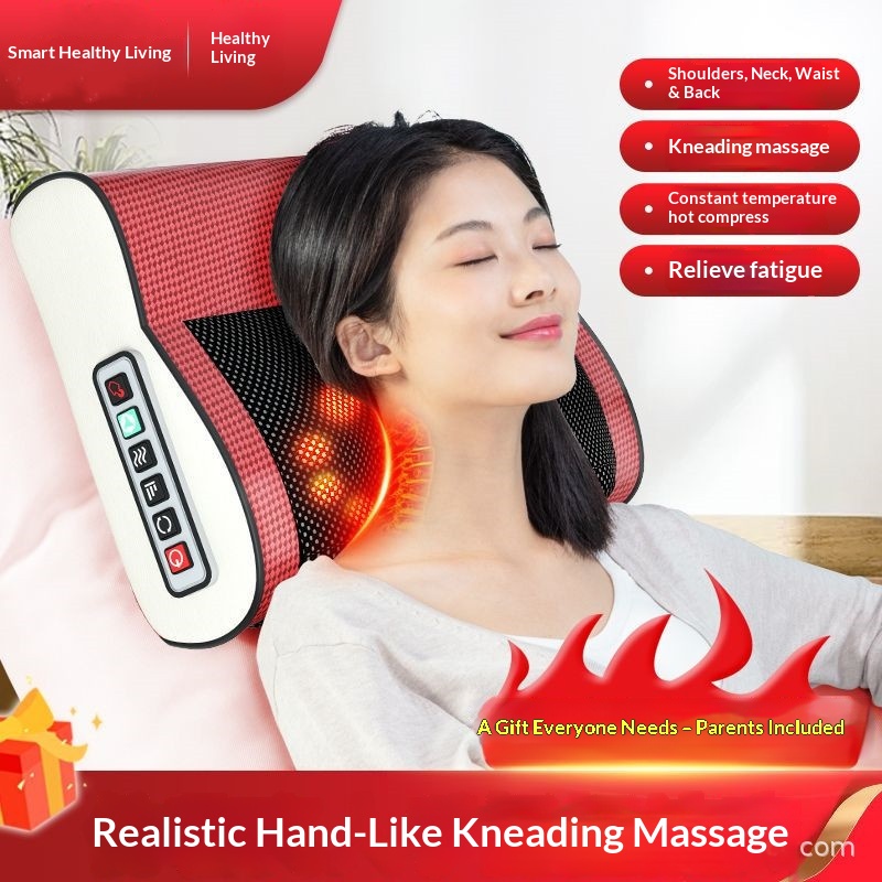 Intelligent Massager Cervical Spine Neck Waist Lumbar Spine Whole Body Spine Neck Protector Electric Heated Shoulder Massage Pillow photo 1