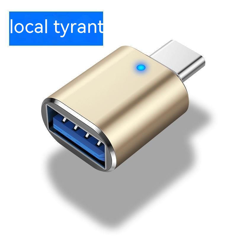 Type-c To Usb30 USB With Indicator Light Mobile Phone Mouse Keyboard Sound Card Car Charger OTG Adapter photo 6