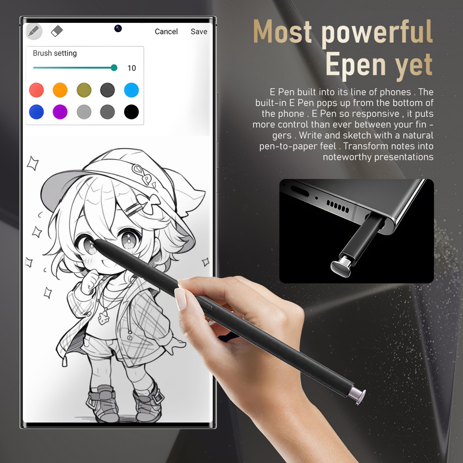26 Ultra Cell Phone 8GB-256GB Unlocked Phone,5GSmartphone With Tool Pen, Android 14.0 Cell Phone Dual SIM Dual Standby photo 8