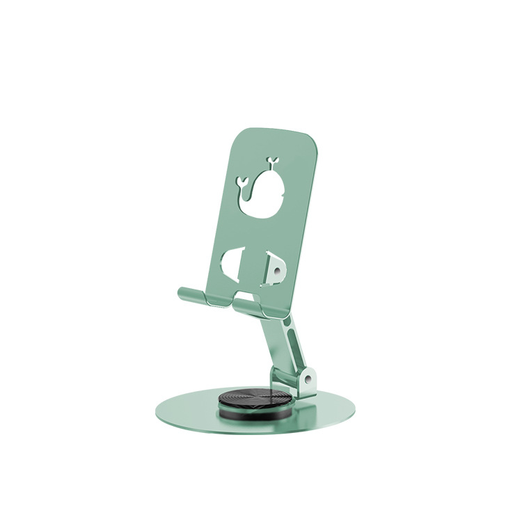KP-934 Metal Desktop Phone Tablet Stand Adjustable Foldable Rotatable Ideal For Streaming Live Broadcasting And Filming In Stock photo 3
