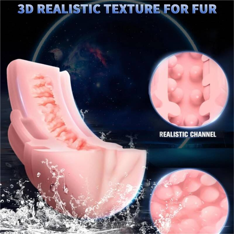 Men Portable Pocket Pussy Male S-e-x Toy With Textured Inner Channel For Enhanced Pleasure photo 8
