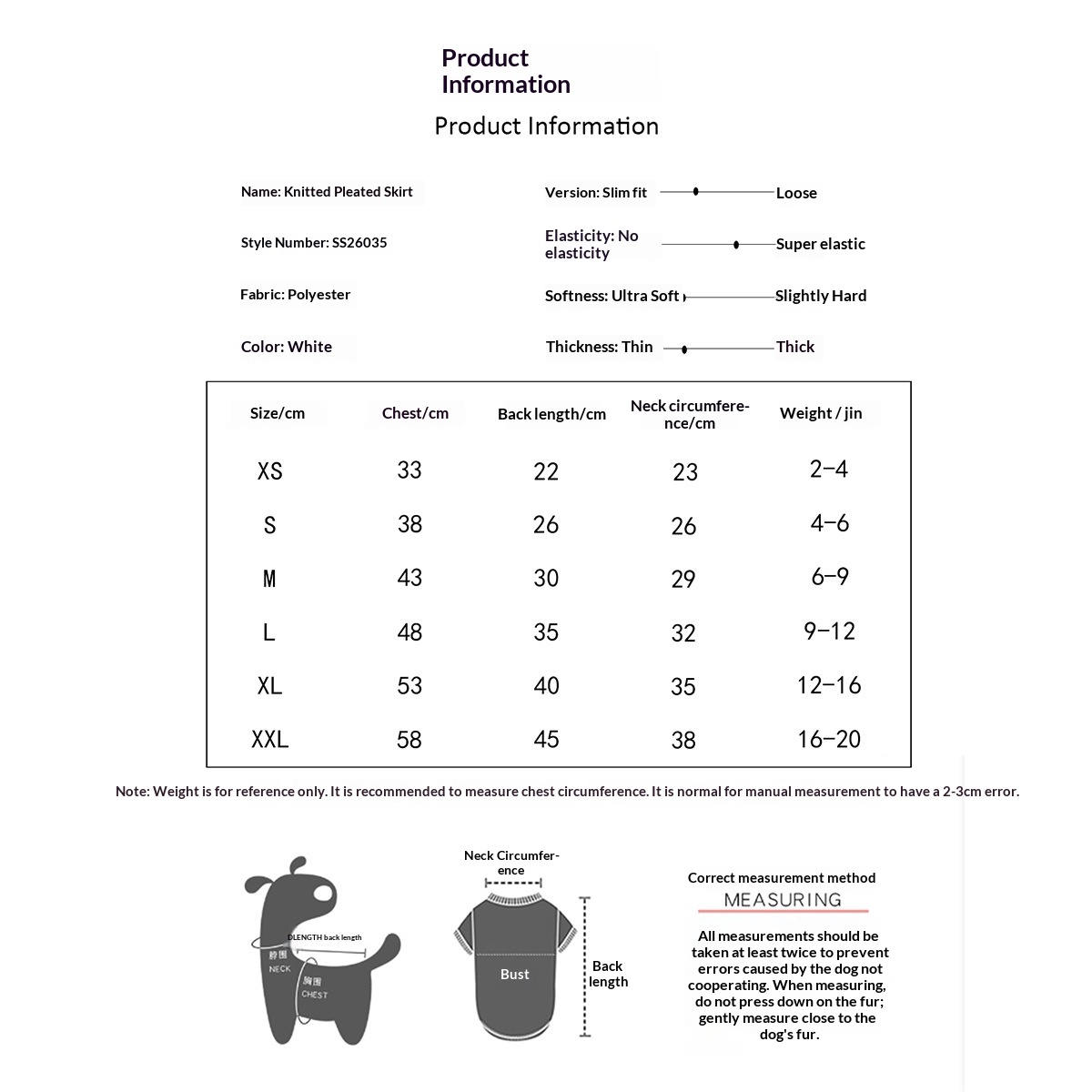 Plaid Pleated Preppy Pet Dog Dress. photo 6