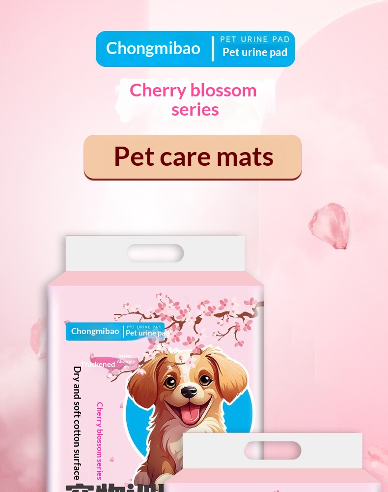 Disposable Pet Pee Pads For Dogs, Absorbent Diaper Mats photo 3