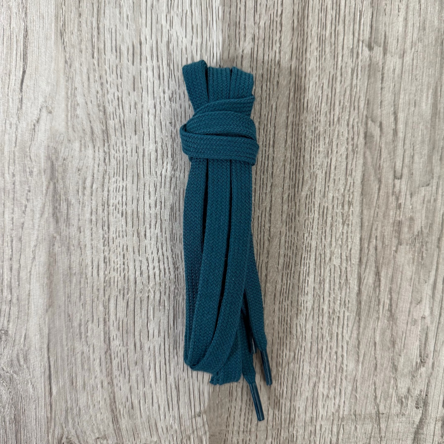 Flat Solid-Color Cotton Shoelaces photo 8