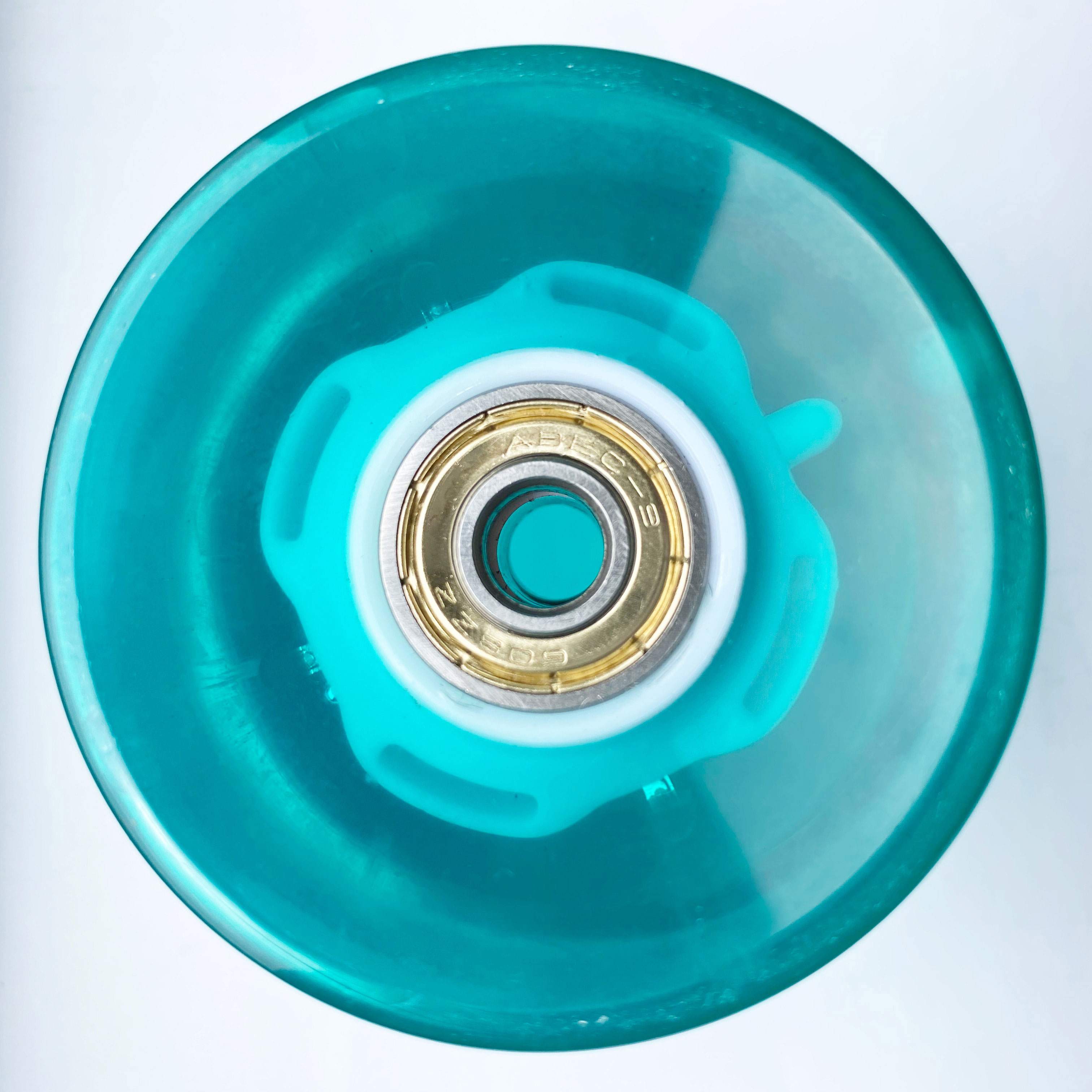 4Pcs 60&45mm 78A Skateboard Wheels With ABEC-9 Bearing And Spacers Set Blue photo 6