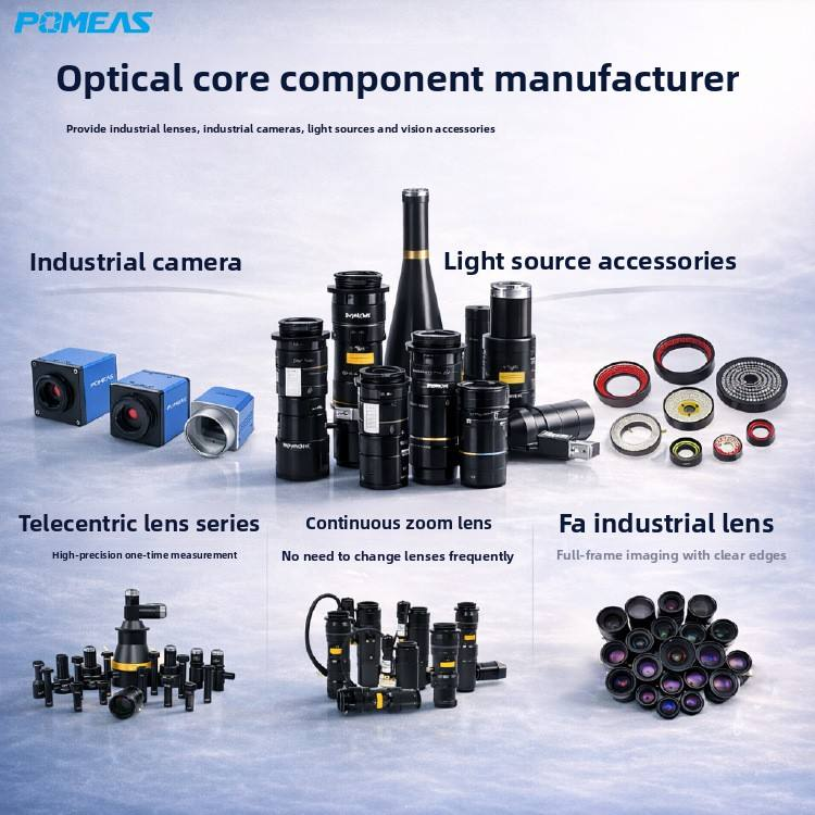 0.7X-4.5X Continuous Zoom Lens C-Mount 3.95um Low Distortion Machine Vision Industrial Camera Lens For 1 Inch photo 2