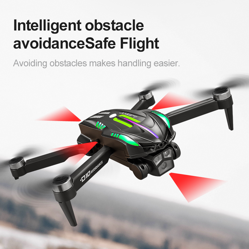 D10 Black Single Electric Drone photo 8