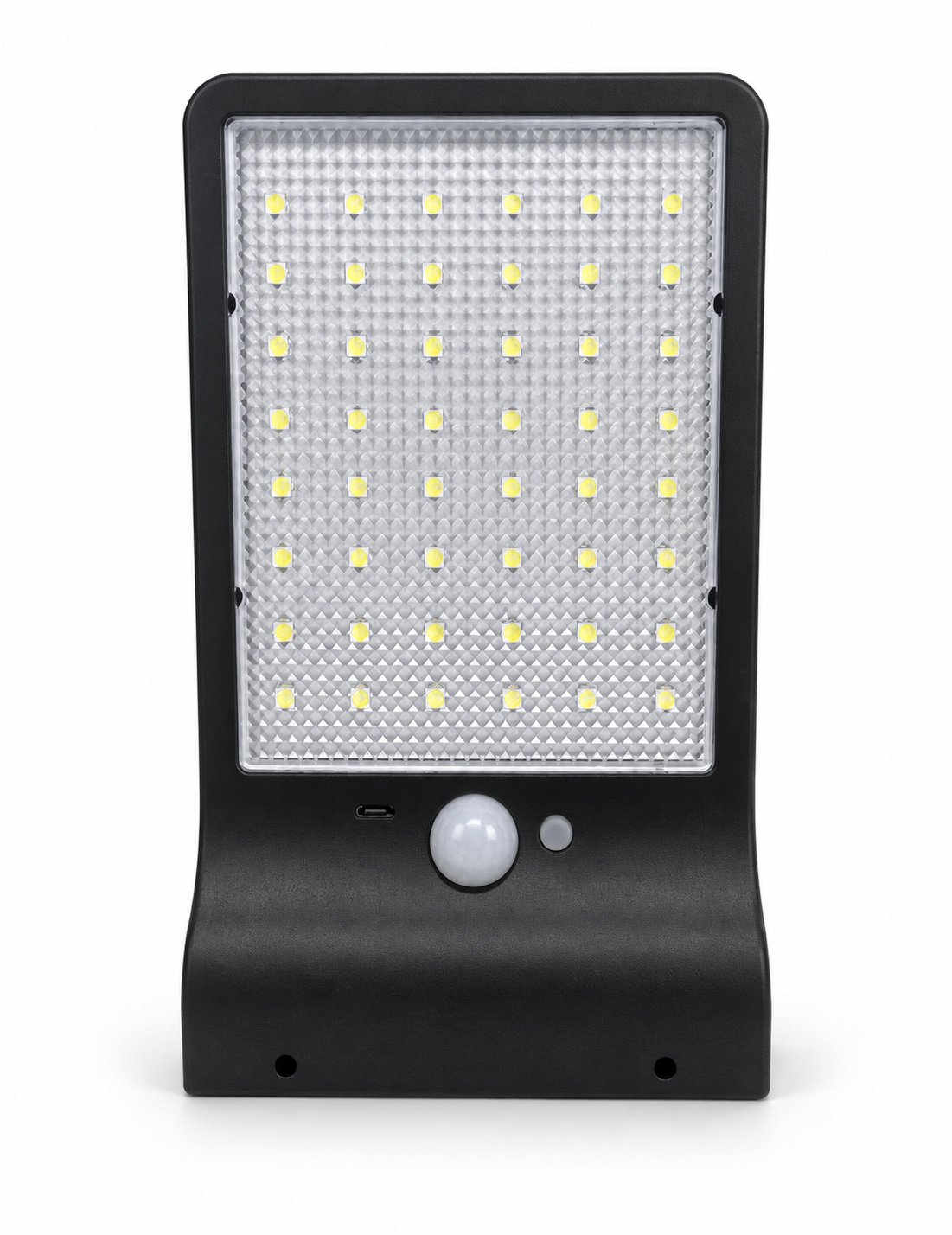 Solar Powered Rechargeable Motion Sensor LED Work Light 4W For Auto W731 Remote Control Street photo 1