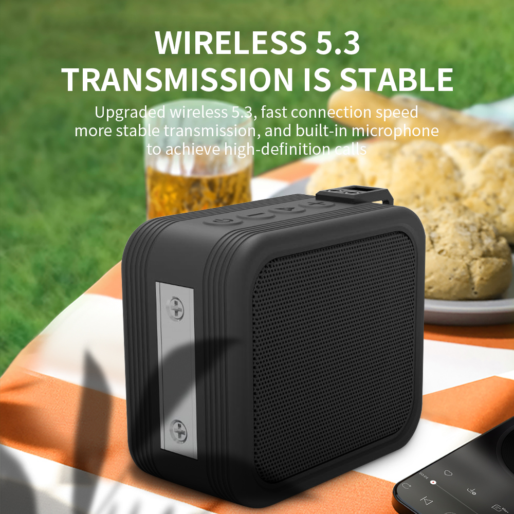 Magnetic Portable Bluetooth Speaker, IPX7 Waterproof Outdoor Wireless Speaker, Golf Cart Speaker With TWS, 18H Playtime, Type-C Charging, For Golfing, Cycling, Camping, Shower photo 8