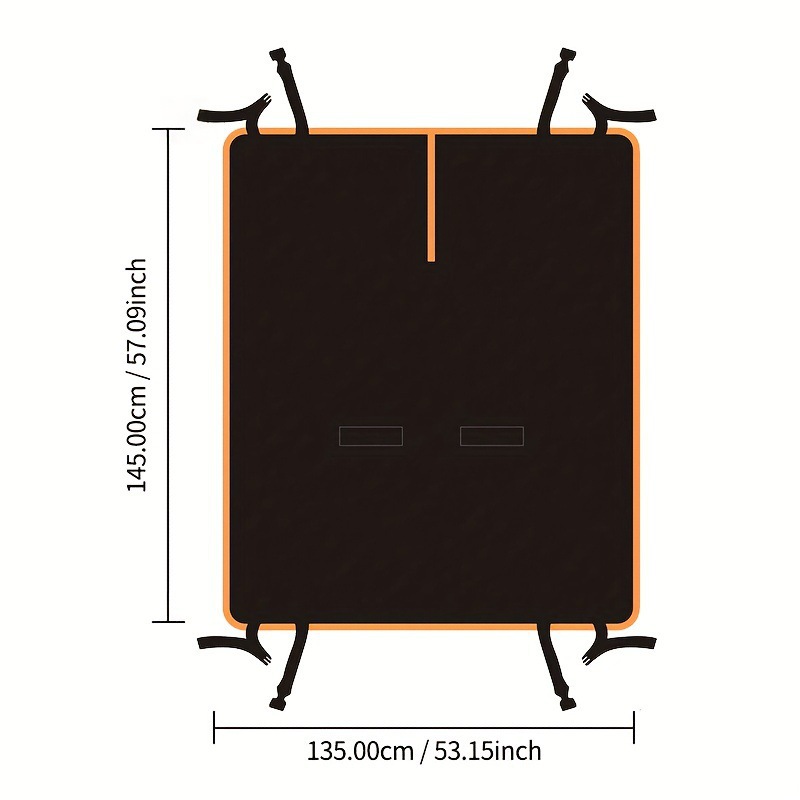 Dog Car Seat Cover, Waterproof Scratch Proof Protector For Back Seat photo 2