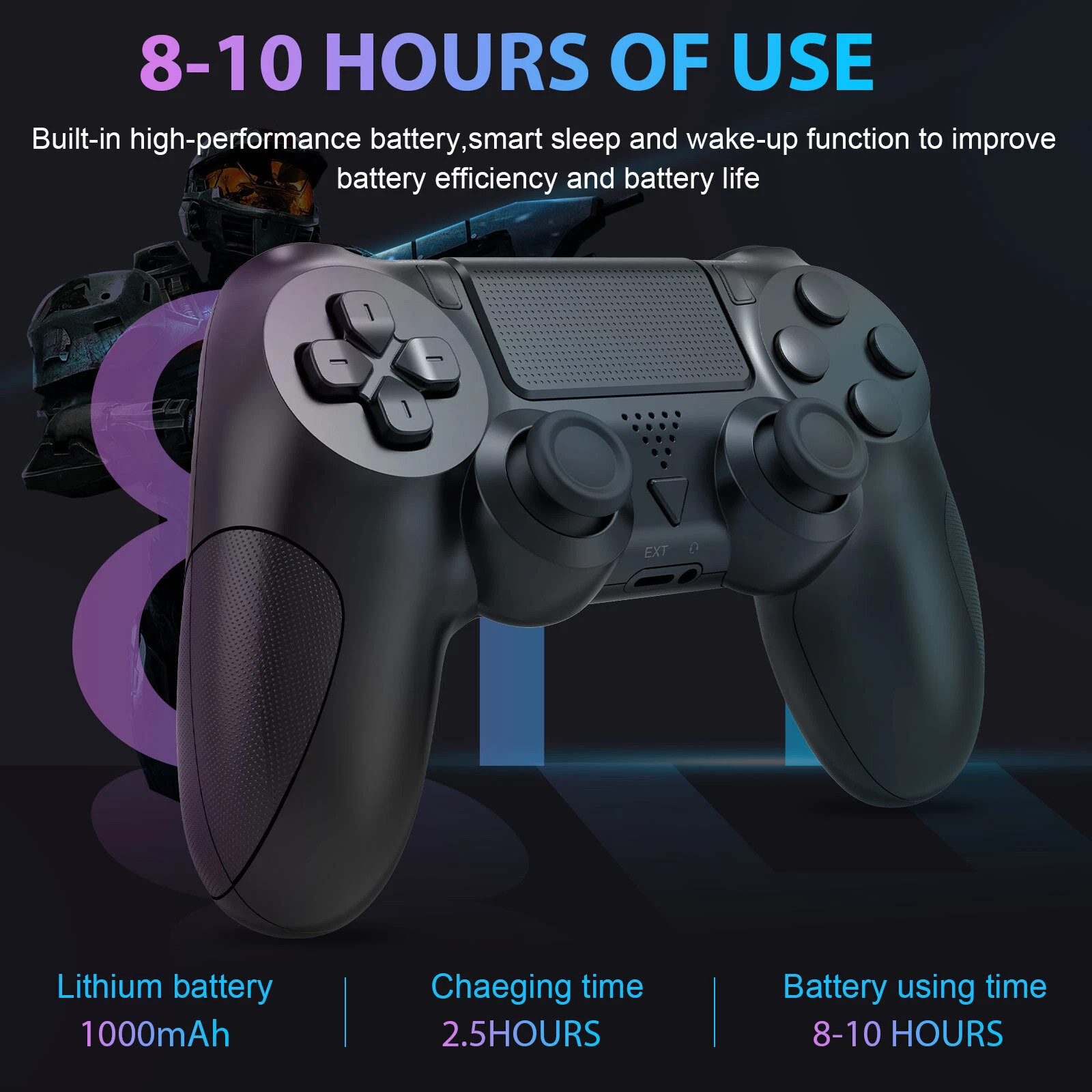 For PS4 Controller Playstation 4 Dual Shock Wireless Gamepad For PS4 Pro  Slim photo 3
