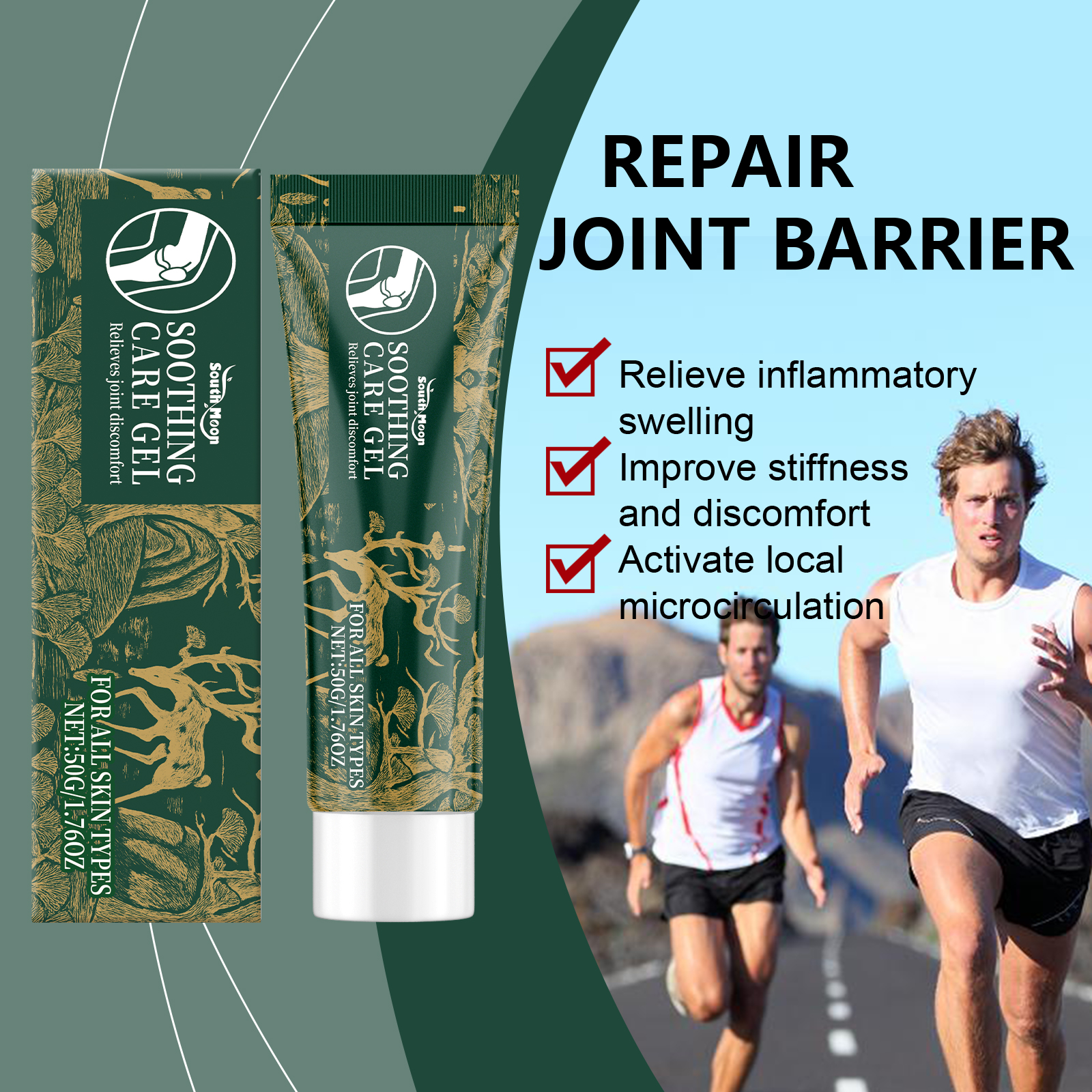Joint Care Gel 50g 1box photo 6