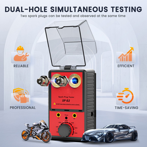 Plug Tester 12V Car Auto Ignition System Tester Diagnostic Test Tool photo 5