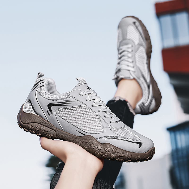2026 Summer New Wide Toe Box German Trainer Shoes For Men, Breathable Mesh Casual Sneakers, Trendy Outdoor Running Shoes For Teenagers photo 4
