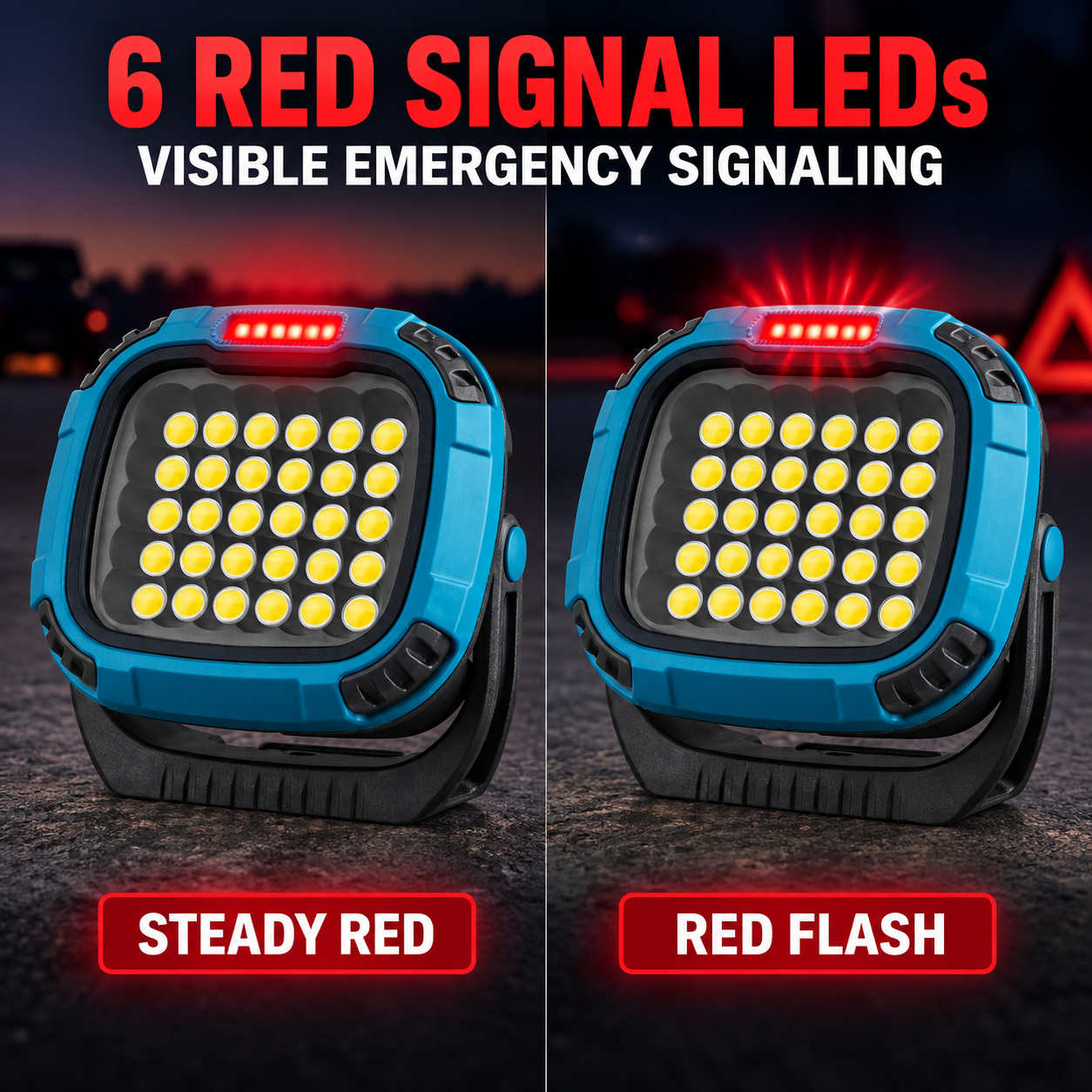 Rechargeable Magnetic Battery Display Type C LED Work Light Base Hanging W893 1 3 Hour photo 2